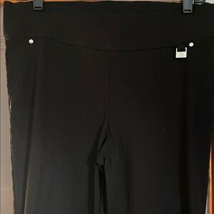 Rafaella Black Comfort Pants Size 10